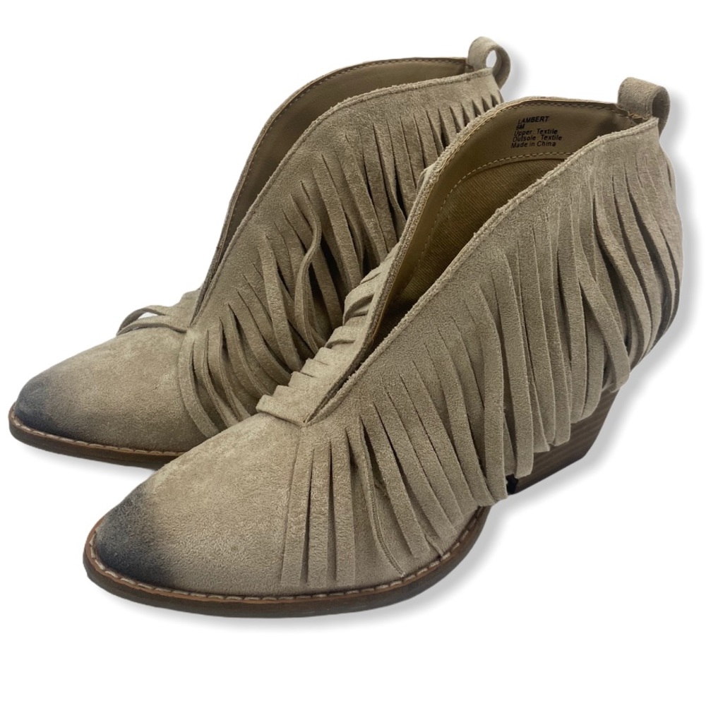 Coconuts By Matisse Distressed Fringe Booties - image 1